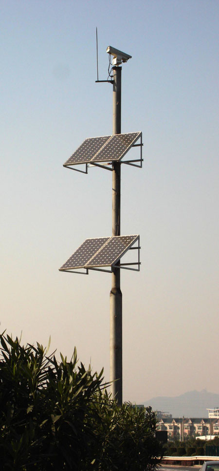 泰安智能太陽(yáng)能監(jiān)控桿銷售電話 山東圖景照明工程供應(yīng)
